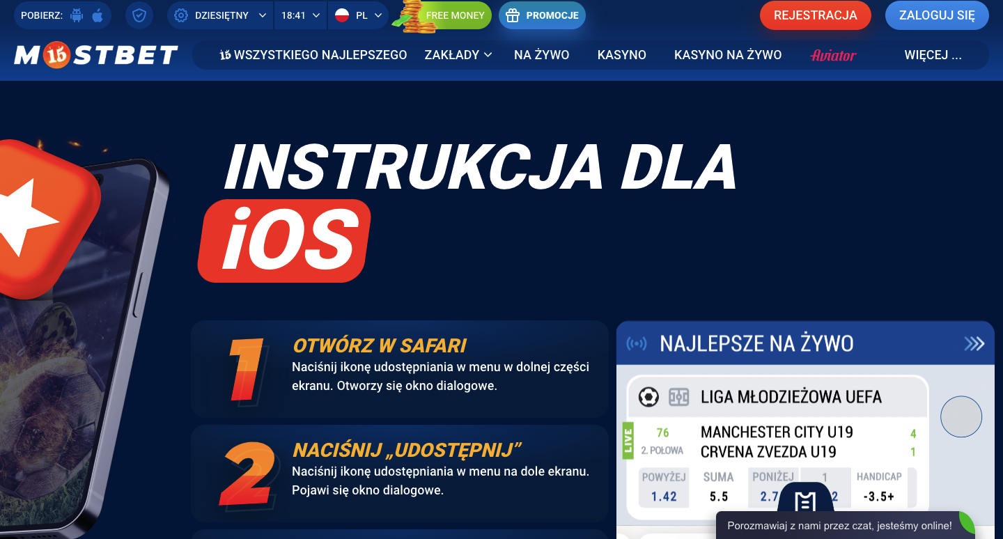 Ocena przedsiębiorstwa hazardowego Mostbet